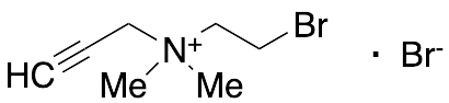 2-(N,N-Dimethyl-N-propargylammonium)-1-bromoethane Bromide - image 1