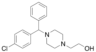 4-(p-Chloro-alpha-phenylbenzyl)-1-piperazineethanol - image 1