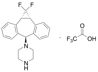1,1-Difluorocyclopropane-1-dibenzosuberyl Piperazine Trifluoroacetic Acid Salt - image 1