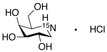 Deoxygalactonojirimycin-15N Hydrochloride - image 1