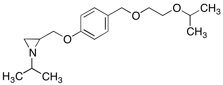 2-((4-((2-Isopropoxyethoxy)methyl)phenoxy)methyl)-1-isopropylaziridine - image 1