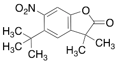 5-(1,1-Dimethylethyl)-3,3-dimethyl-6-nitro-2(3H)-benzofuranone - image 1