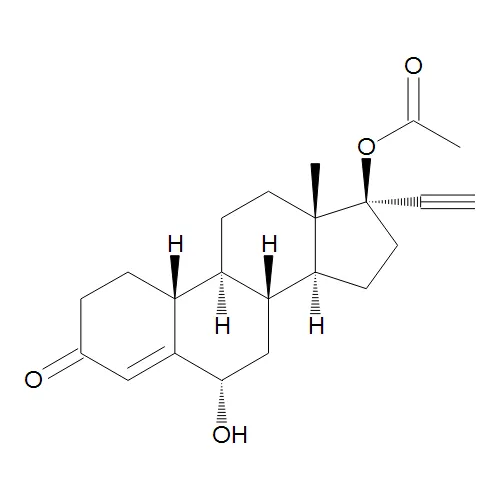 6Alpha-Hydroxy Norethindrone Acetate - image 1