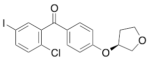 (2-Chloro-5-iodophenyl)[4-[[(3S)-tetrahydro-3-furanyl]oxy]phenyl]methanone - image 1