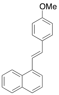 (E)-1-(4-Methoxystyryl)naphthalene - image 1