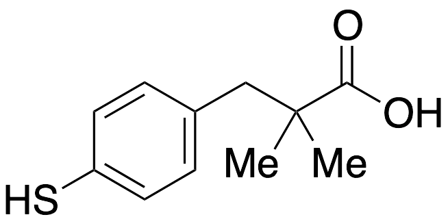 2,2-Dimethyl-3-(4-mercaptophenyl)propionic Acid - image 1