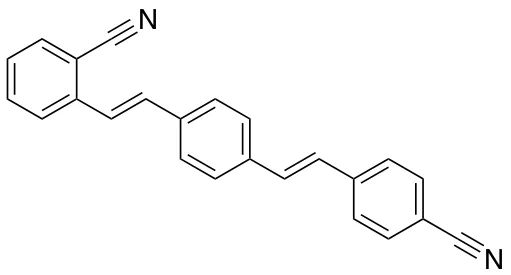 Fluorescent Brightener ER-II, 1-(2-Cyanostyryl)-4-(4-cyanostyryl)benzene - image 1