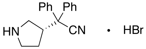 (S)-Alpha,Alpha-Diphenyl-3-pyrrolidineacetonitrile Hydrobromide - image 1