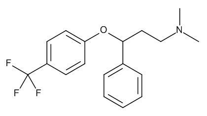 N,N-Dimethyl-3-(p-trifluoromethylphenoxy)-3-phenylpropylamine - image 1
