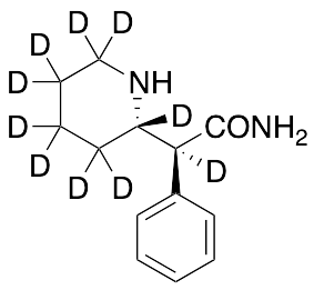 L-threo-Alpha-Phenyl-2-piperidineacetamide-d10 - image 1