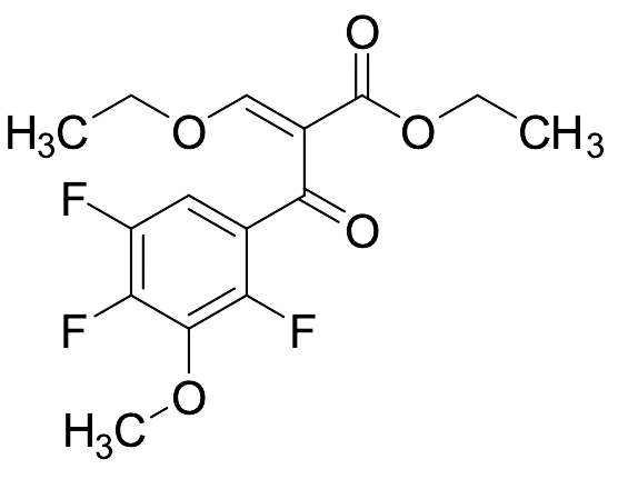 Ethyl 3-Ethoxy-2-(2,4,5-trifluoro-3-methoxybenzoyl)acrylate - image 1