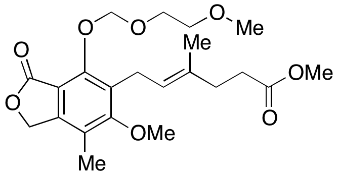 (E)-6-[1,3-Dihydro-6-methoxy-4-[(2-methoxyethoxy)methoxy]-7-methyl-3-oxo-5-isobenzofuranyl]-4-methyl-4-hexenoic Acid Methyl Ester - image 1