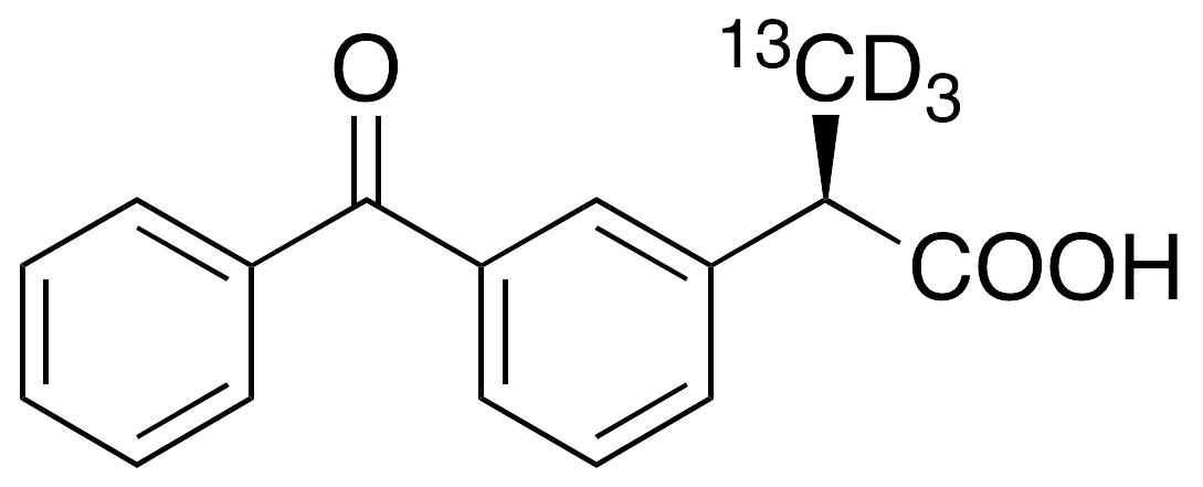 (R)-(-)-Ketoprofen-13C,d3 - image 1