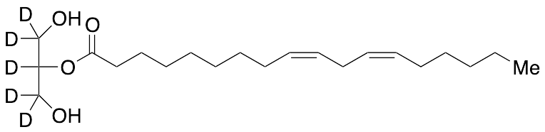 2-Linoleoyl-rac-glycerol-d5 - image 1