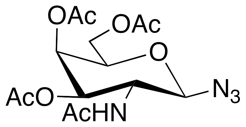 Azido 2-Acetamido-2-deoxy-3,4,6-tri-O-acetyl-Beta-D-galactopyranosyl - image 1