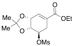 Ethyl 3,4-O-Isopropylidene-5-O-methanesulfonylshikimate - image 1