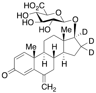 17Beta-Hydroxy Exemestane-d3 17-O-Beta-D-Glucuronide - image 1