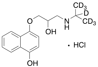 rac-4-Hydroxy Propranolol-d7 Hydrochloride - image 1