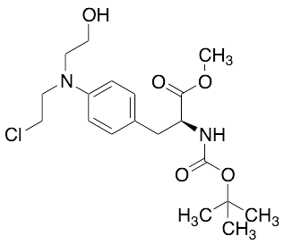 N-Boc-4-[(2-chloroethyl)(2-hydroxyethyl)amino]-L-phenylalanine Methyl Ester - image 1