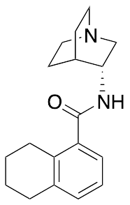 N-(3R)-1-Azabicyclo[2.2.2]oct-3-yl-5,6,7,8-tetrahydro-1-naphthalenecarboxamide - image 1