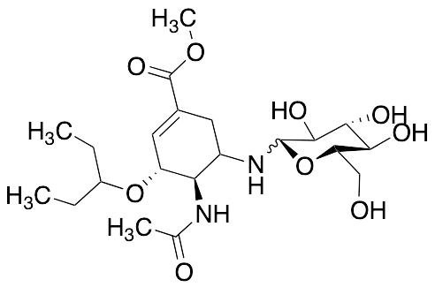 Oseltamivir EP Impurity E Glucose Adduct - image 1
