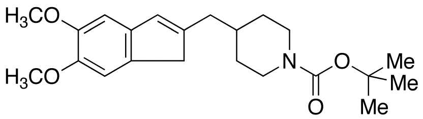 1-Deoxo-1,2-dehydro-N-desbenzyl-N-tert-butyloxycarbonyl Donepezil - image 1