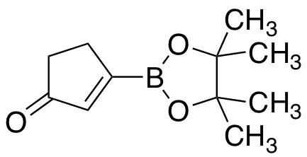 3-(4,4,5,5-Tetramethyl-1,3,2-dioxaborolan-2-yl)cyclopent-2-en-1-one - image 1
