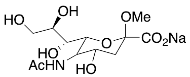 2-O-Methyl-Beta-D-N-acetylneuraminic Acid Sodium Salt - image 1
