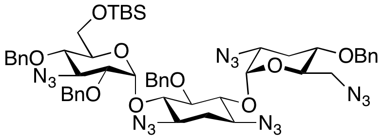 Despentamino Pentazido Tobramycin Tetrabenzyl Ether 6''-tert-Butyldimethysilyl Ether - image 1