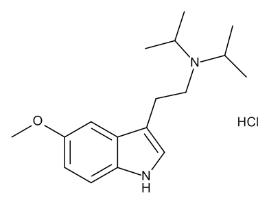 5-Methoxy-N,N-diisopropyltryptamine Hydrochloride - image 1