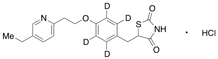 Pioglitazone-d4 Hydrochloride - image 1