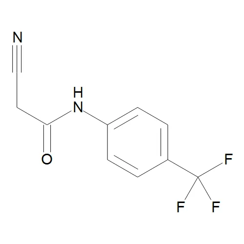 2-Cyano-N-[4-(trifluoromethyl)phenyl]acetamide - image 1