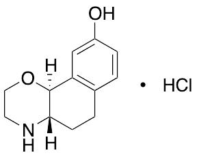 (-)-3,4,4a,5,6,10b-Hexahydro-2H-naphtho[1,2-b][1,4]oxazin-9-ol, Hydrochloride - image 1