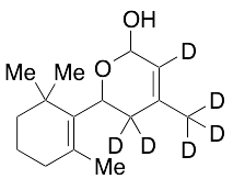 5,6-Dihydro-4-methyl-6-(2,6,6-trimethyl-1-cyclohexen-1-yl)-2H-pyran-2-ol-d6 - image 1