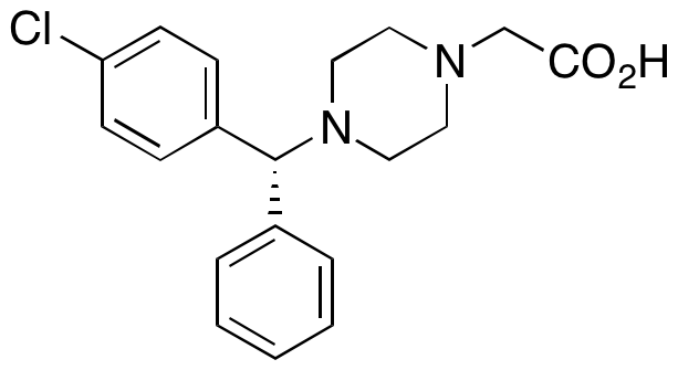 (R)-De(carboxymethoxy) Cetirizine Acetic Acid - image 1