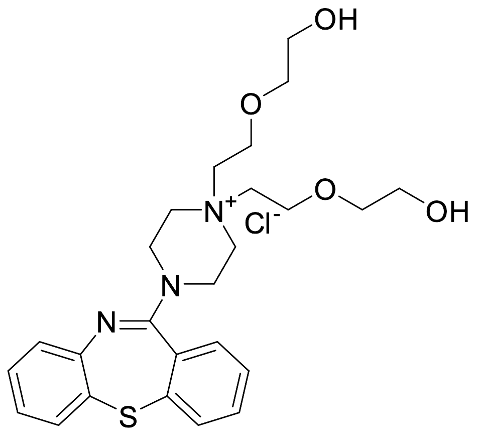 N,N-Bis[2-(2-hydroxyethoxy)ethyl] Quetiapine Chloride - image 1