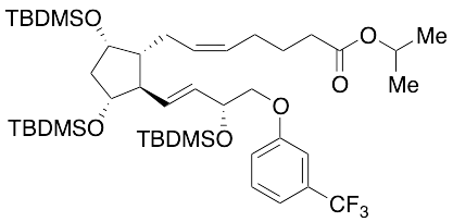 5,6-cis Travoprost Tri(tert-Butyldimethylsilyl) Ether - image 1