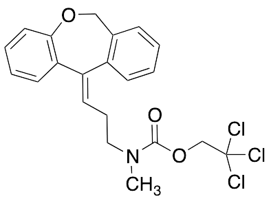 (3-Dibenz[b,e]oxepin-11(6H)-ylidenepropyl)methyl-carbamic Acid 2,2,2-Trichloroethyl Ester - image 1