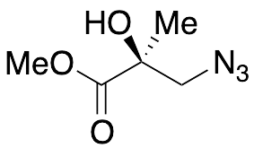 (2S)-3-Azido-2-hydroxy-2-methyl-propanoic Acid Methyl Ester - image 1