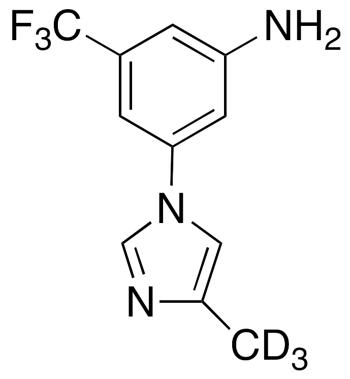 3-(4-Methyl-1H-imidazol-1-yl)-5-trifluoromethylaniline-d3 - image 1