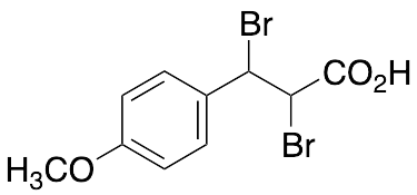 2,3-Dibromo-3-(p-methoxyl)phenyl Propionic Acid - image 1