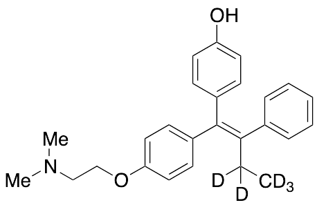 (E)-4-Hydroxy Tamoxifen-d5 - image 1