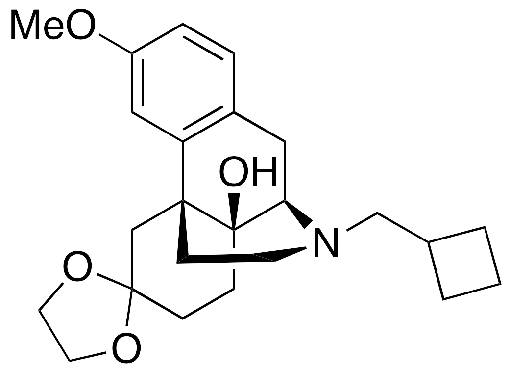(-)-3-Methoxy Butorphanol 6-Ethylene Ketal - image 1