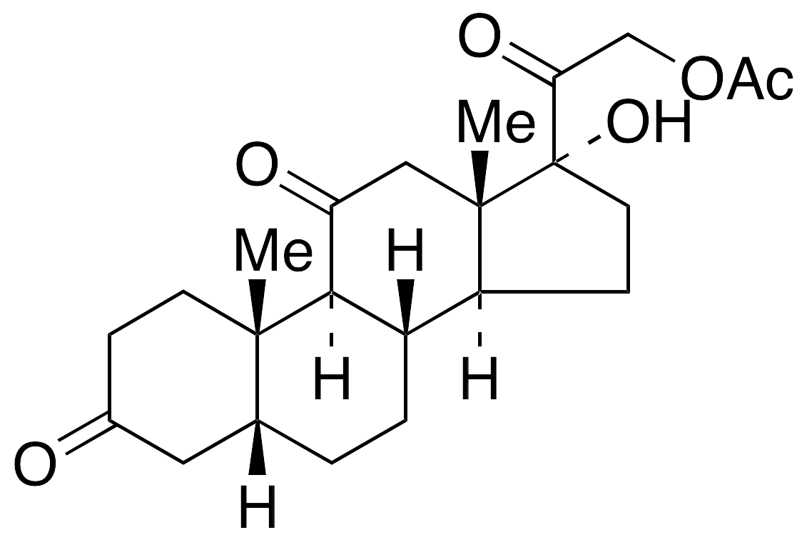 5Beta-Dihydrocortisone Acetate 21-Acetate - image 1