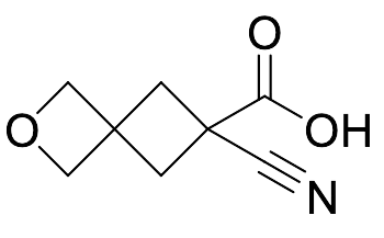 6-Cyano-2-oxaspiro[3.3]heptane-6-carboxylic Acid - image 1