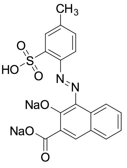 Disodium 3-Hydroxy-4-[(4-methyl-2-sulfonatophenyl)diazenyl]-2-naphthoate - image 1