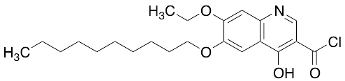6-(Decyloxy)-7-ethoxy-4-hydroxyquinoline-3-carbonyl Chloride - image 1