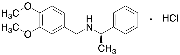 (R)-N-(3,4-Dimethoxybenzyl)-1-phenylethanamine Hydrochloride - image 1