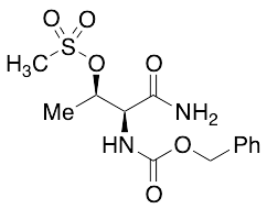 N-Benzyloxycarbonyl L-Threonine Amide O-Methanesulfonate - image 1