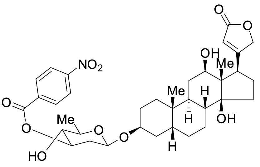 Des-4-hydroxy-4-nitrobenzoate Digoxigenin Monodigitoxoside - image 1
